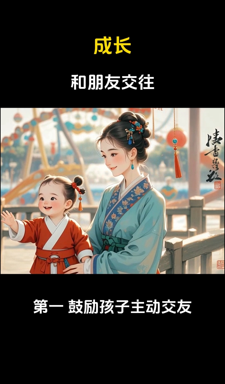 古风儿童成长视频一键生成coze工作流